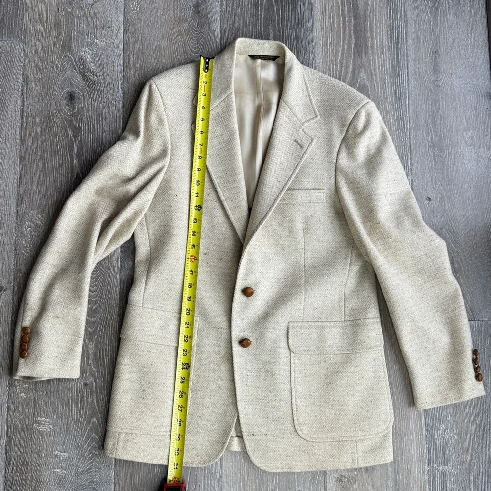 Classic Tan Men's Blazer 100% pure wool